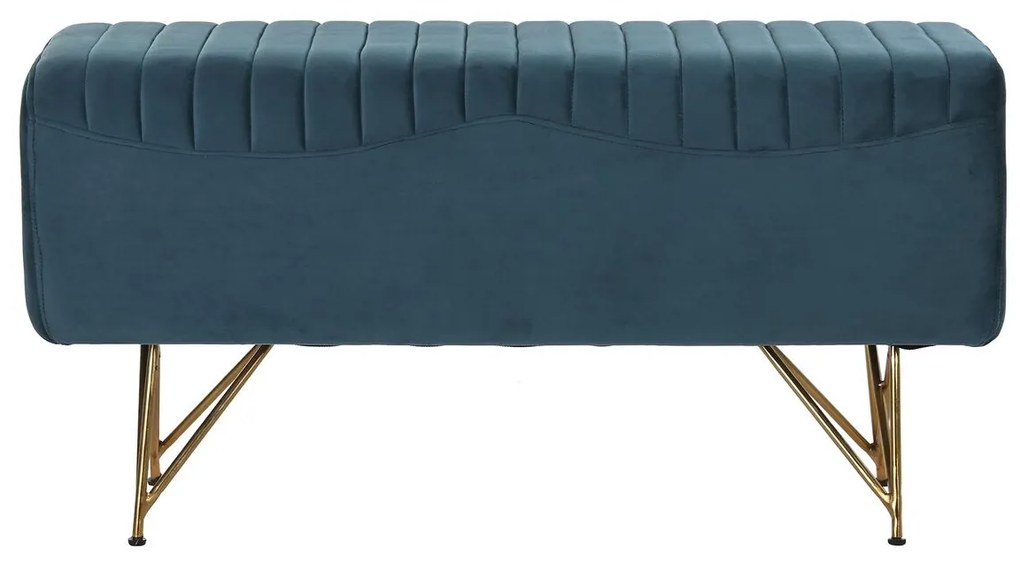 Σκαμπό DKD Home Decor   90 x 31 x 47 cm Μέταλλο Τυρκουάζ