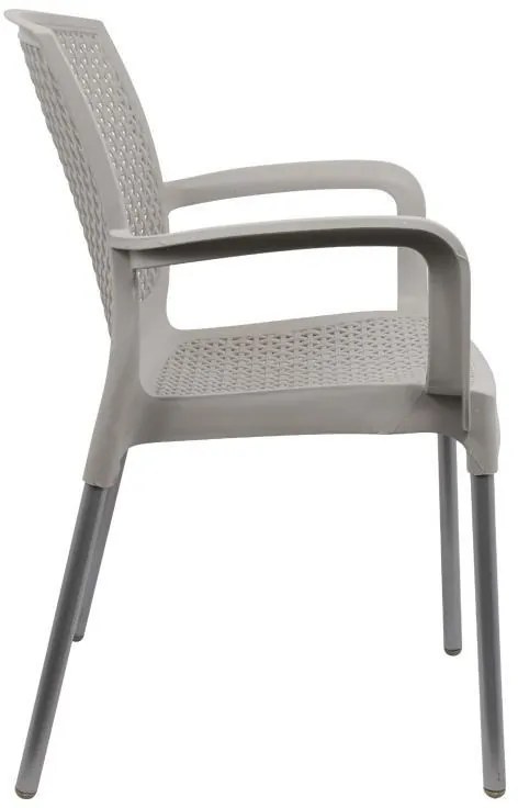 Καρέκλα Bella Fylliana Μπέζ 55x55x85 εκ. 55x55x85 εκ.