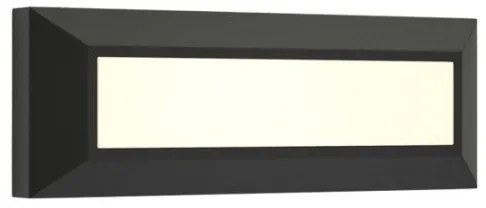 Απλίκα Φωτιστικό Τοίχου IP65 LED 4W 3000K-4000K-6000K Willoughby IT Lighting-80201340-Ανθρακί 80201340