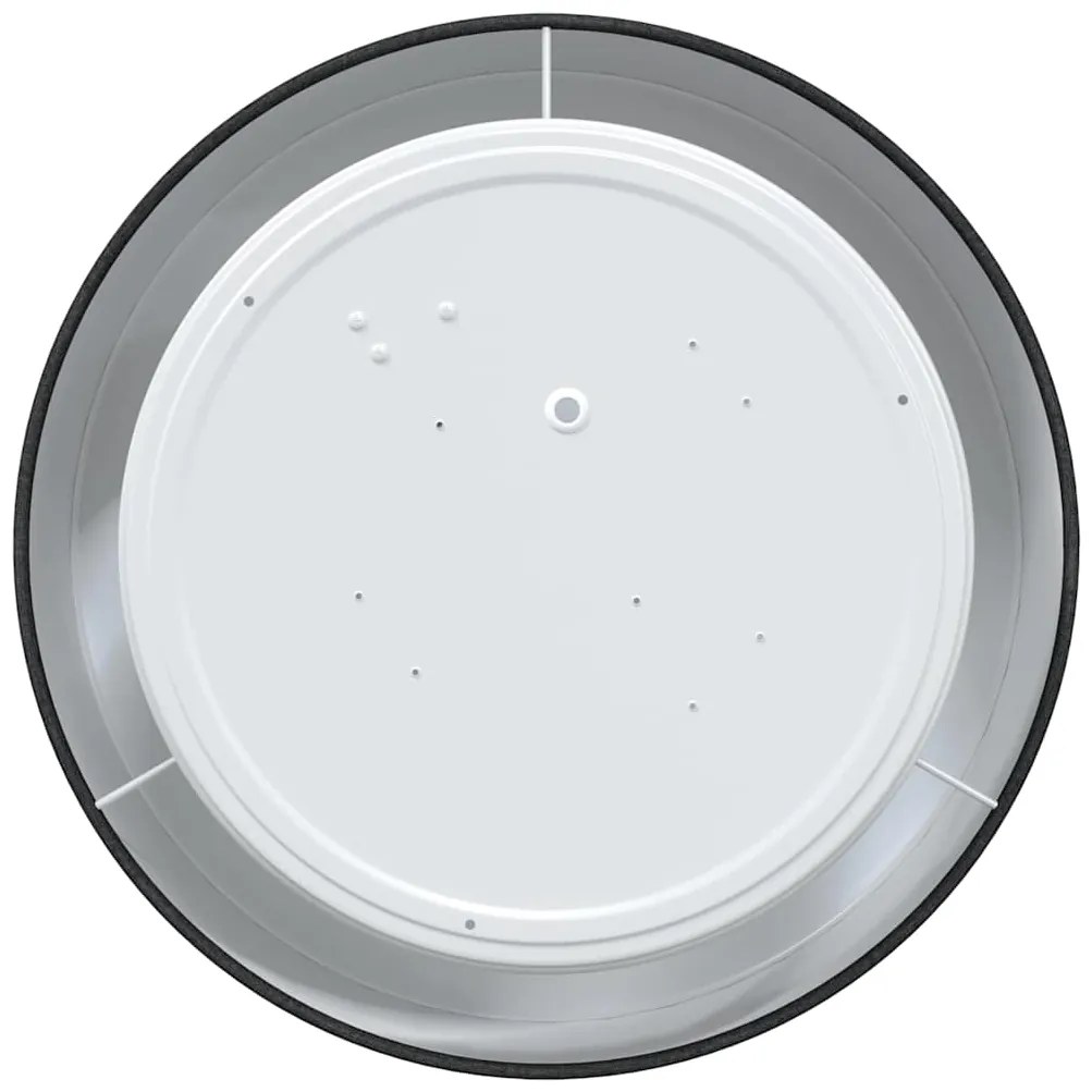 vidaXL Λάμπα Οροφής Μαύρο 30 x 13.5 εκ. ύφασμα
