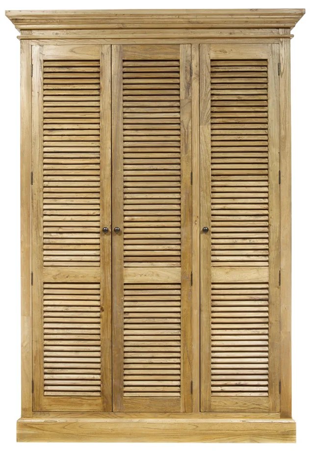 Artekko Ντουλάπα από Ξύλο μασίφ (155x55x225)cm Artekko 617-0266
