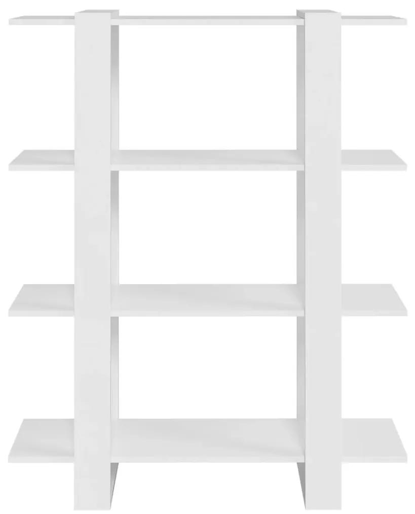 Βιβλιοθήκη/Διαχωριστικό Χώρου Λευκό 100 x 30 x 123,5 εκ. - Λευκό