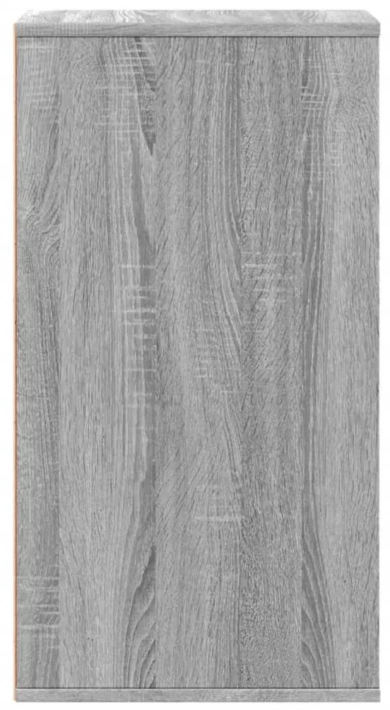vidaXL Συρταριέρα Γκρι Sonoma 40x41x76 εκ. από Επεξεργ. Ξύλο
