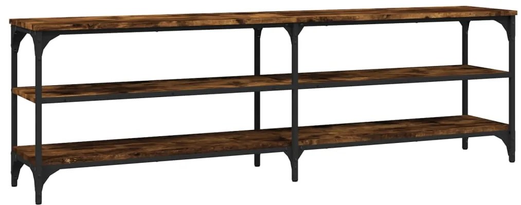 vidaXL Έπιπλο Τηλεόρασης Καπνιστή Δρυς 160 x 30 x 50 εκ. Επεξ. Ξύλο