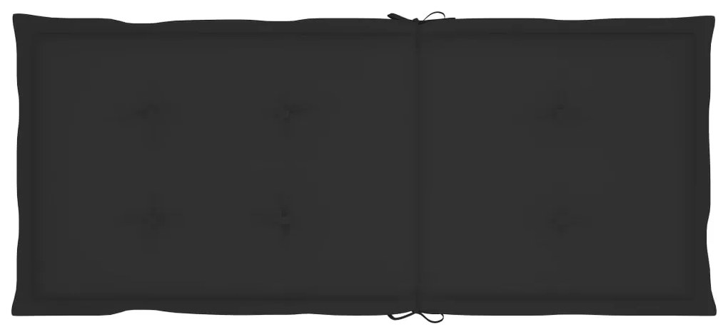 vidaXL Καρέκλες Κήπου Ανακλινόμενες 8 τεμ. Μασίφ Ξύλο Teak & Μαξιλάρια