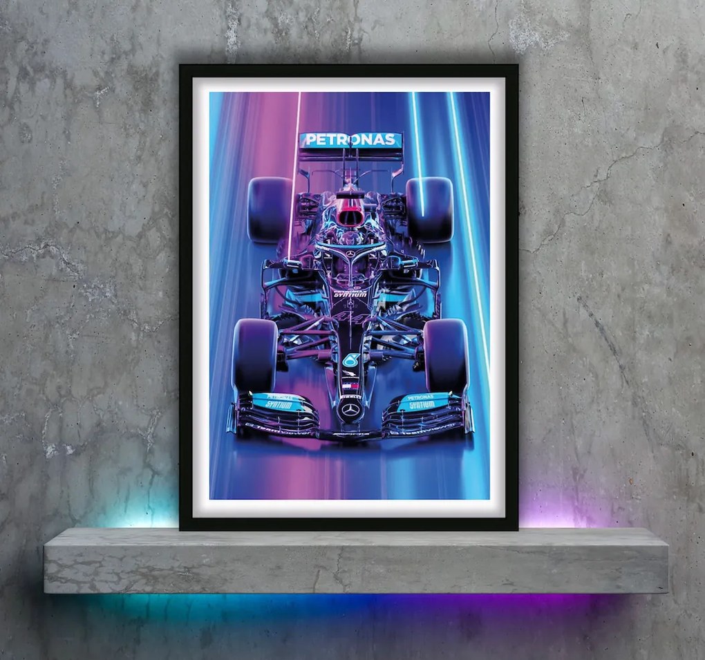 Πόστερ &amp; Κάδρο Lewis Hamilton F007 30x40cm Εκτύπωση Πόστερ (χωρίς κάδρο)