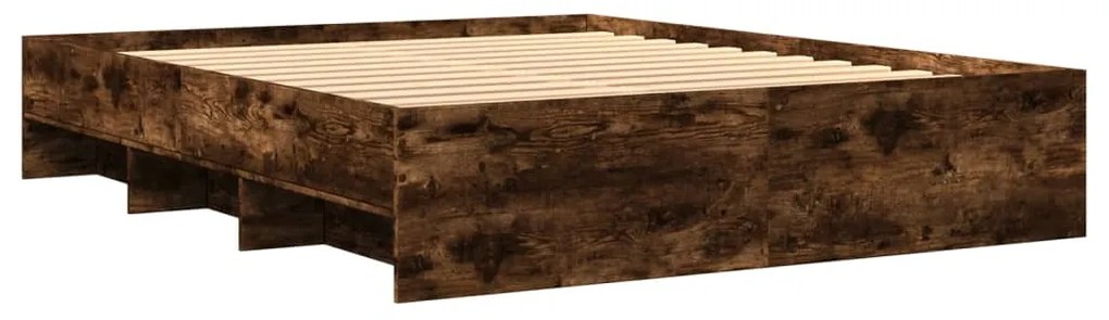 vidaXL Πλαίσιο κρεβατιού χωρίς στρώμα 160x200 εκ. Επεξεργασμένο Ξύλο