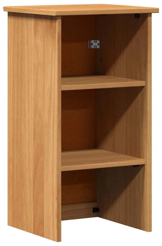 vidaXL Σετ Επίπλων Μπάνιου με ράφι VIGO 2 pcs Καφέ και Καραμέλα καφέ