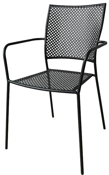 Καρέκλα 102 Fylliana Μεταλλική Γκρί 53x55x90 εκ. 53x55x90 εκ.