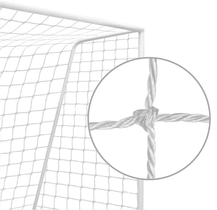 Σετ Δίχτυα Mini Soccer Με Στριφτό Νήμα 5mm 300x200cm 2 τμχ 44908