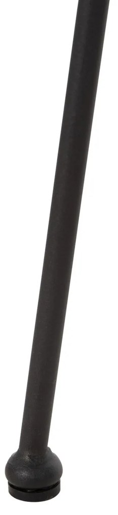 Καρέκλα - Πολυθρόνα ALLEGRA C5458.12 Μεταλλική με Wicker Μαύρο Τύπου Φωλιά 73x78x88Υ εκ. 73x78x88 εκ.