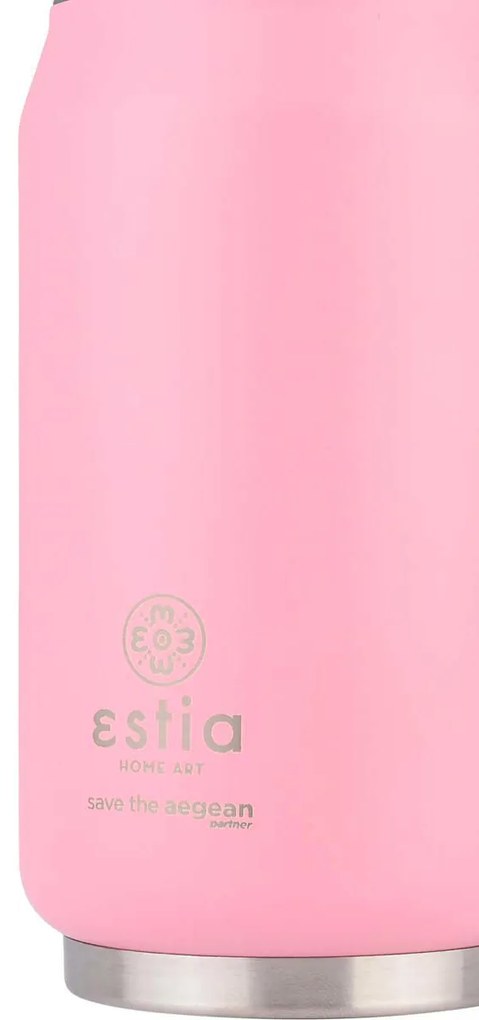 ESTIA ΘΕΡΜΟΣ TRAVEL CUP SAVE THE AEGEAN 300ml BLOSSOM ROSE