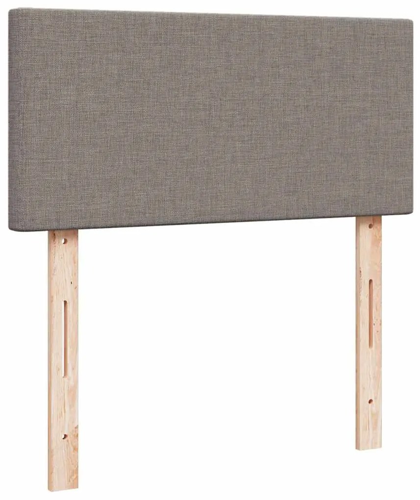 ΟΘΩΜΑΝΙΚΟ ΚΡΕΒΑΤΙ ΜΕ ΣΤΡΩΜΑ TAUPE 90X190CM ΥΦΑΣΜΑ 3311342