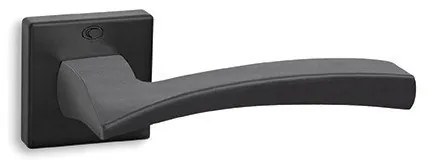 Convex 1145 Ματ Μαύρο Πόμολο Μπάνιου-Ροζέτα(Ζεύγος)