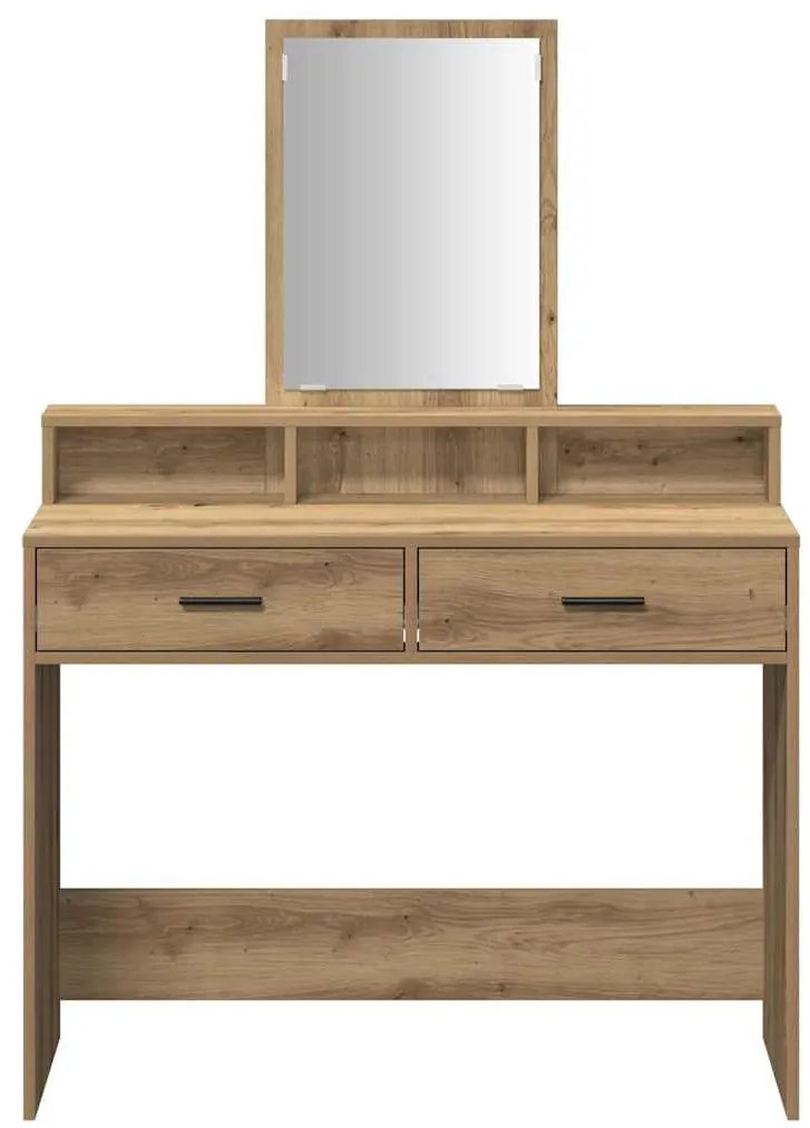 vidaXL Τραπέζι περιποίησης με συρτάρι Artisan Oak 100 x 41 x 140 εκ.