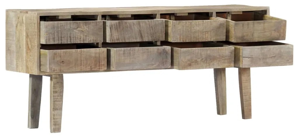 vidaXL Μπουφές με Συρτάρια 140 x 30 x 60 εκ. από Μασίφ Ξύλο Μάνγκο