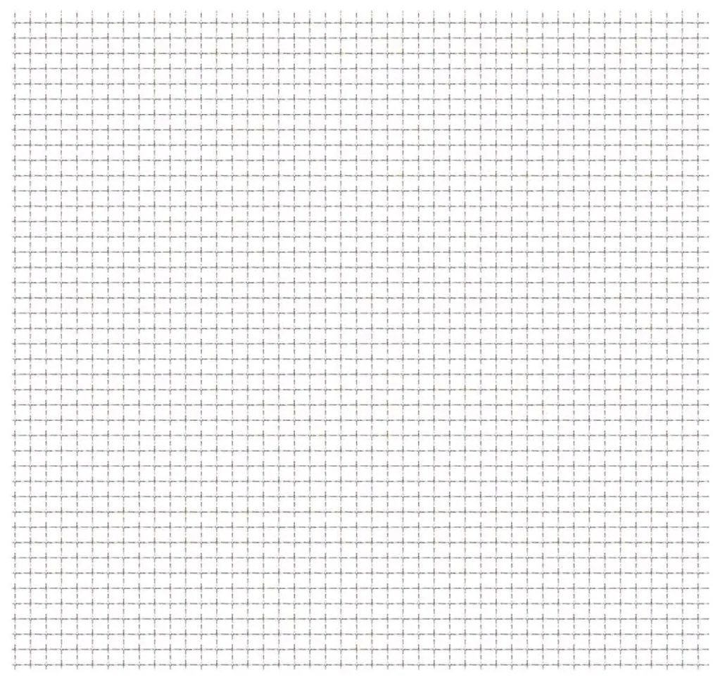 vidaXL Πλέγμα Κατσαρό Καρέ Φύλλα 50x50 εκ. / 11x11x2 χιλ. Ανοξ. Ατσάλι