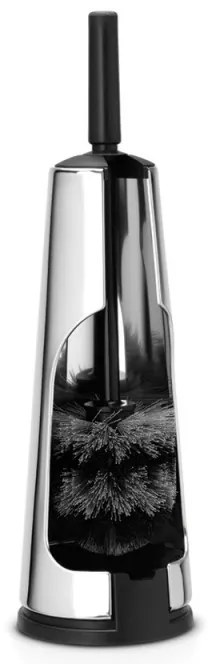 Βούρτσα τουαλέτας Brabantia ReNew 90300282, 42 cm, διακριτικός σχεδιασμός, Inox