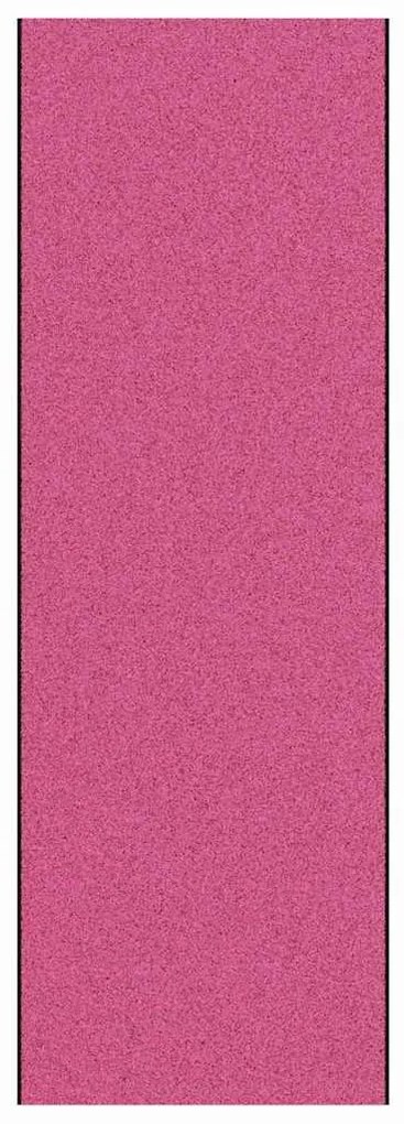 vidaXL Χαλάκι Εξώπορτας Ροζ και Μαύρο 120 x 350 εκ Πολυαμίδιο και PVC