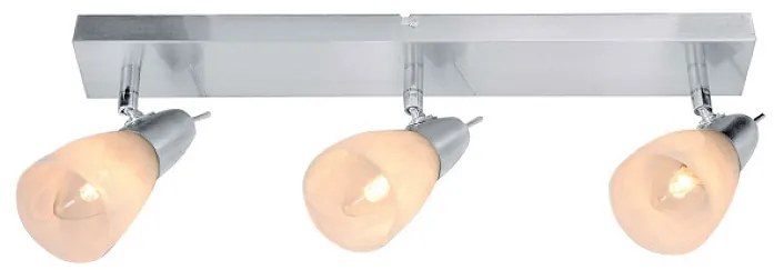 Σποτ Τρίφωτο Aca Kamet MC542NM3 Nickel