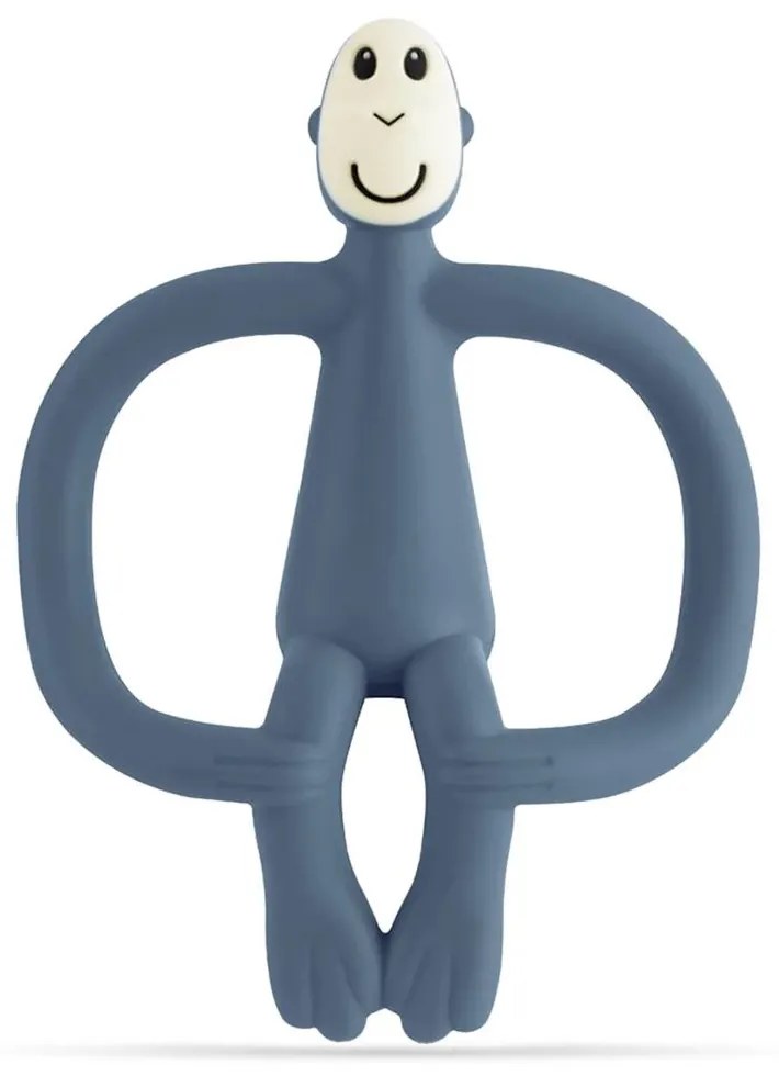 Μασητικό Οδοντοφυΐας Teething Toy 10,5cm Airforce Blue Matchstick Monkey Silicone