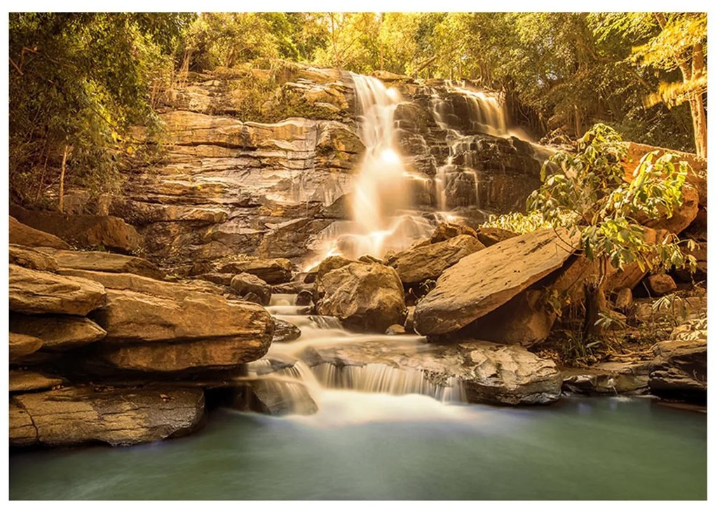 Φωτοταπετσαρία - Sunny Waterfall 350x245