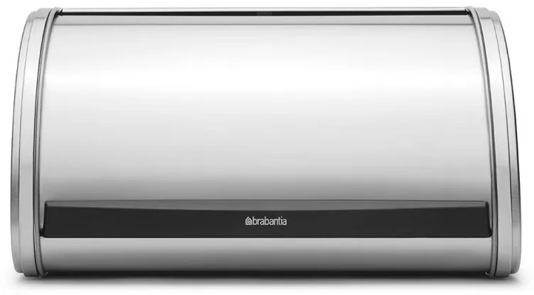 Κουτί για ψωμί Brabantia Roll Top 646889, 11 l, 31,6x26,5 cm, Ειδική δομή, Inox/Ματ