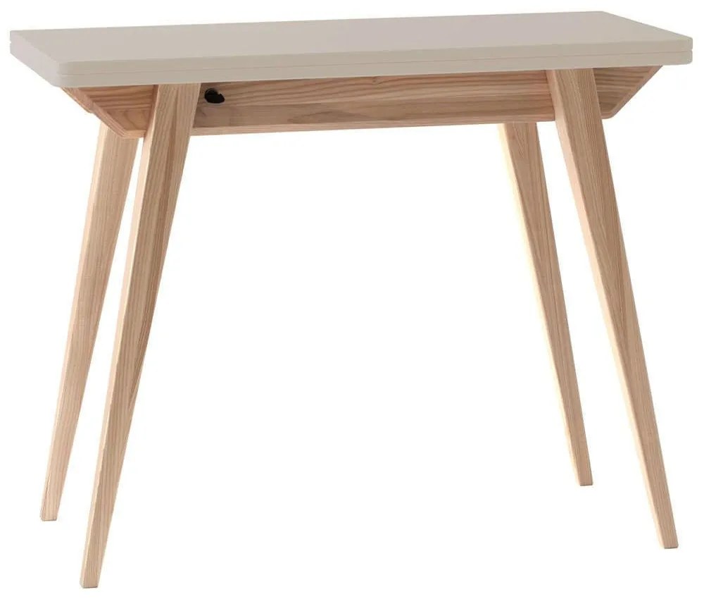 Τραπέζι Επεκτεινόμενο Envelope ENVELOPEEXT4 90x45x76/90x90x74,8cm Beige Mdf, Wood