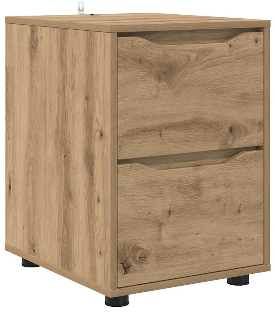 vidaXL Ντουλάπι αποθήκευσης Artisan Oak 40 x 48 x 57 εκ