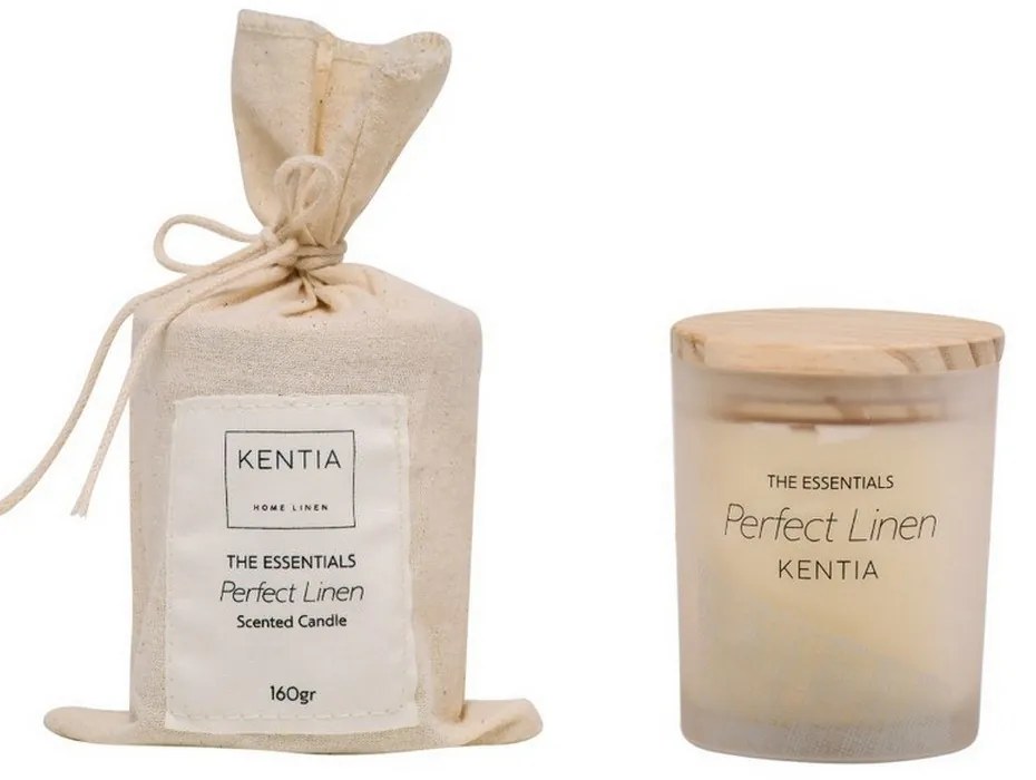 Αρωματικό Κερί Sense 25 Perfect Linen 160gr Mimosa Cardamom Kentia Wax