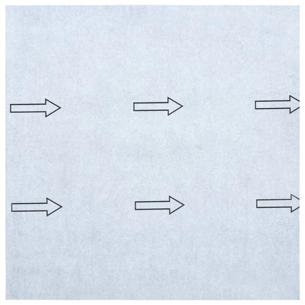 vidaXL Δάπεδο Αυτοκόλλητο Λευκό 5,11 μ² από PVC