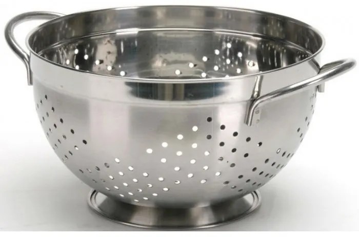 XmCasa Σουρωτήρι Aνοξείδωτο Mακαρονιών Φ26cm 32.5x26x10.5εκ 0981032