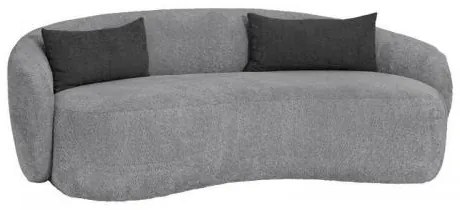 ΚΑΝΑΠΕΣ ΤΡΙΘΕΣΙΟΣ Fylliana Simone ΓΚΡΙ ΧΡΩΜΑ 225x105x74εκ 888-224-100