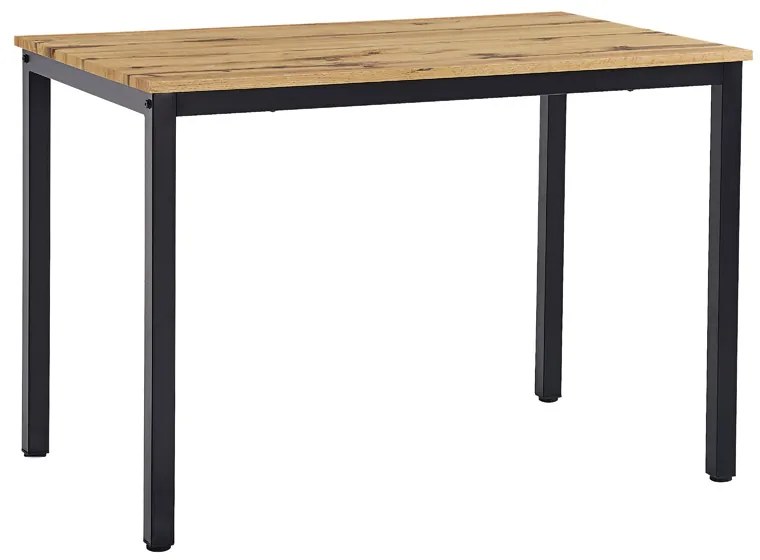 Intrahome Τραπέζι Witte Intrahome MDF/Metal σε sonoma απόχρωση με μαύρο πόδι 110x70x76εκ | SKU: INTRAPA-238111280