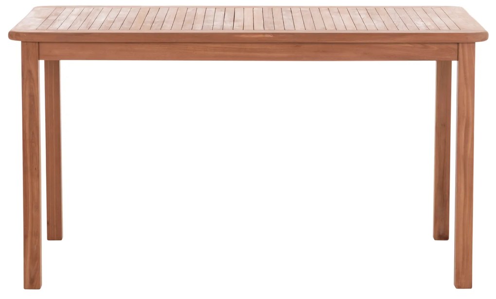 ΤΡΑΠΕΖΙ ΟΡΘΟΓΩΝΙΟ PRESSCOT HM18123 ΞΥΛΟ TEAK--ΦΥΣΙΚΟ 140x80x76Υεκ. (1 Τεμμάχια)