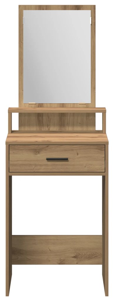 vidaXL Τουαλέτα με Συρτάρια Artisan Oak 50x41x140 εκ