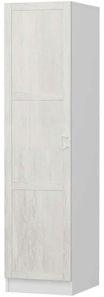 Ντουλάπα Μονόφυλλη Minar Kale 506MNR3636 45x52x210cm White Μονόφυλλη