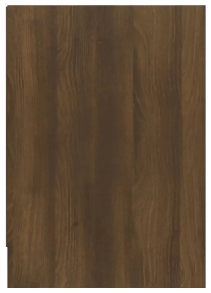 vidaXL Έπιπλο Τηλεόρασης Καφέ Δρυς 146,5x35x50 εκ. από Επεξεργ. Ξύλο