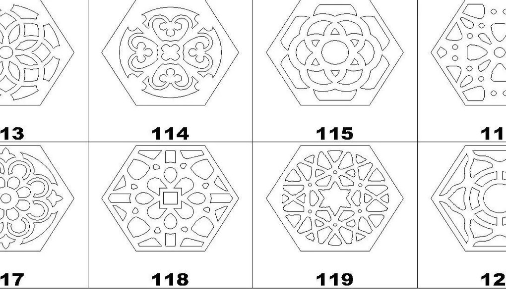 Σετ των 2 Intra απο ξύλο plywood 3mm-4mm πάχος - Σουβέρ , Διακόσμηση σπιτιού Dxf, Glowforge Δίασταση 20x20 cm INTRAFABR-37103543