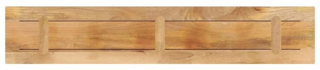 vidaXL Επιφάνεια Τραπεζιού Ορθογώνια 140x20x2,5 εκ. Μασίφ Ξύλο Μάνγκο