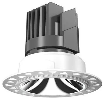 Φωτιστικό Σποτ Χωνευτό Γυψοσανίδας LED 9W IP22 3CCT Pro 145-65100 Eurolamp-145-65100-Λευκό 145-65100