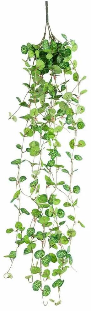 Τεχνητό Κρεμαστό Φυτό Ivy 20237 15x6x75cm Green GloboStar Πολυαιθυλένιο,Ύφασμα