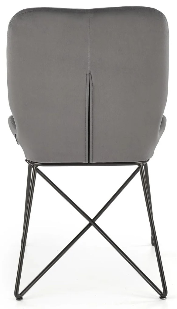 K454 chair color: grey DIOMMI V-PL-K/454-KR-POPIELATY