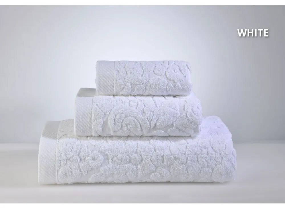 Πετσέτες Classic 600 (3τμχ) White Down Town Σετ Πετσέτες 70x140cm 100% Cotton
