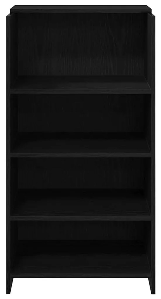 vidaXL Γραφείο υποδοχής Μαύρο 55x50x103,5 cm Κατασκευασμένο ξύλο