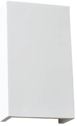 Απλίκα Φωτιστικό Τοίχου Γύψος G85271W Aca-G85271W-Λευκό G85271W