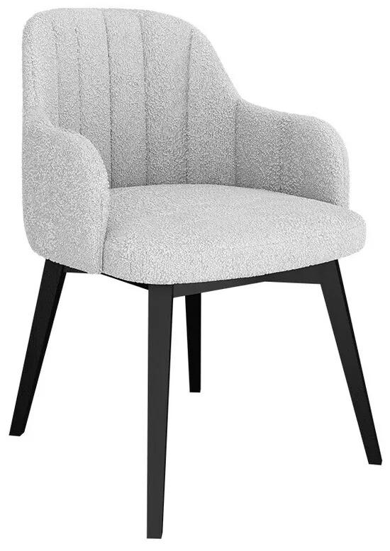 Καρέκλα Racine 105, 81x52x54cm, 8 kg, Ταπισερί, Ξύλινα, Πλαστικοποιημένη μοριοσανίδα, Μπράτσα, Ξύλο: Οξιά | Epipla1.gr