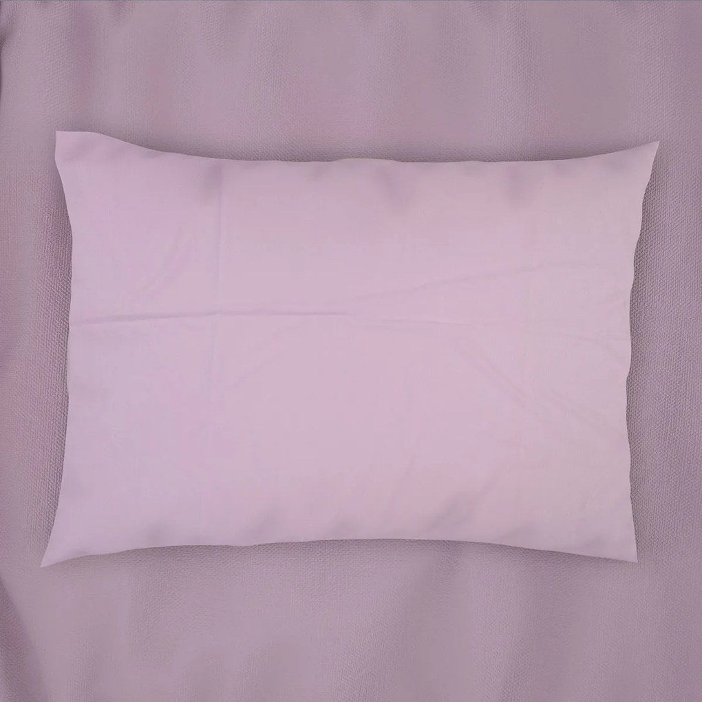 Βρεφική Μαξιλαροθήκη (35x45) Dimcol Solid Λιλά