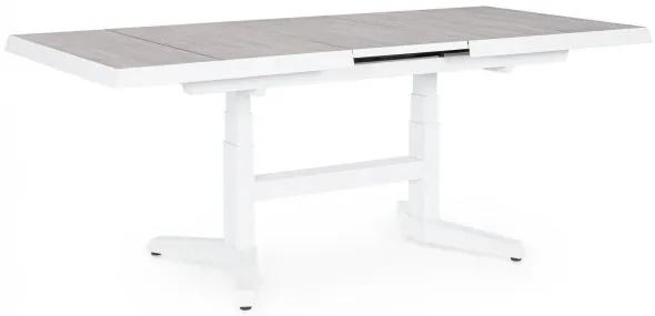 Τραπέζι Τραπεζαρίας/Μέσης Επεκτεινόμενο Robert Κεραμικό Λευκό143/183εκΜ.55/88εκ.Υ - Λευκό