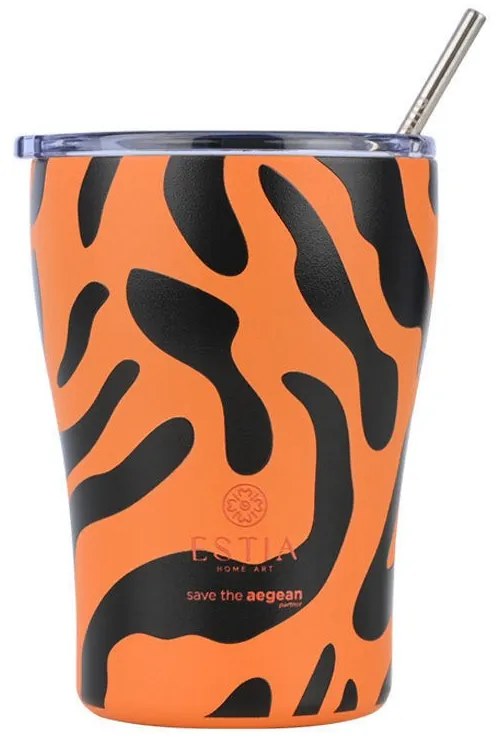 ESTIA ΘΕΡΜΟΣ COFFEE MUG SAVE THE AEGEAN 350ml WILD CLAW